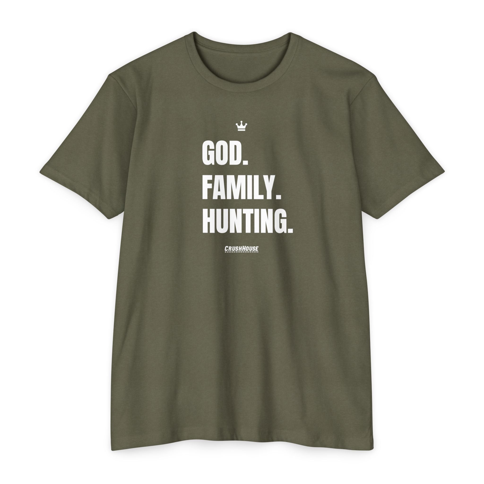 God. Family. Hunting. - Premium Unisex T-shirt
