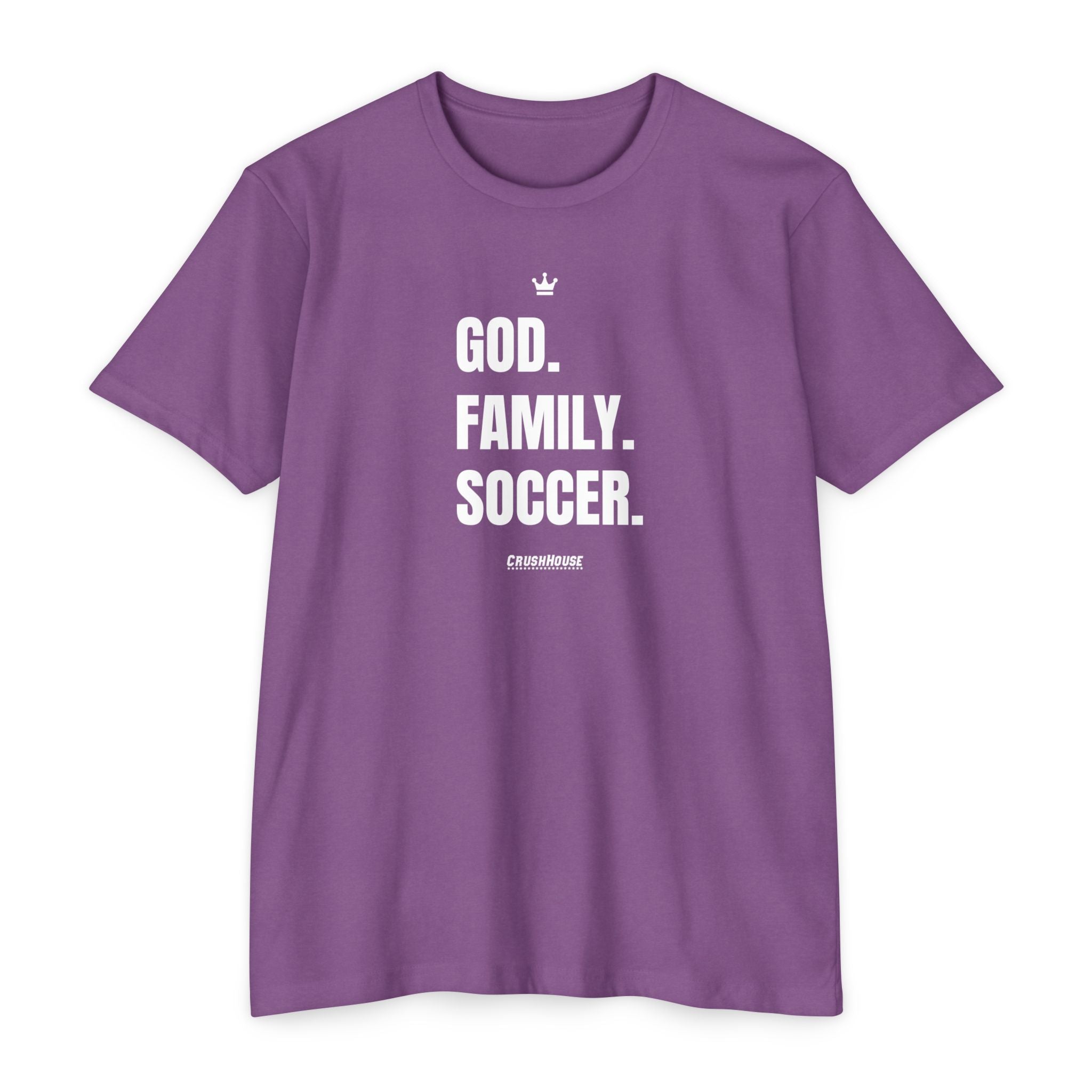 God. Family. Soccer. - Premium Unisex T-shirt