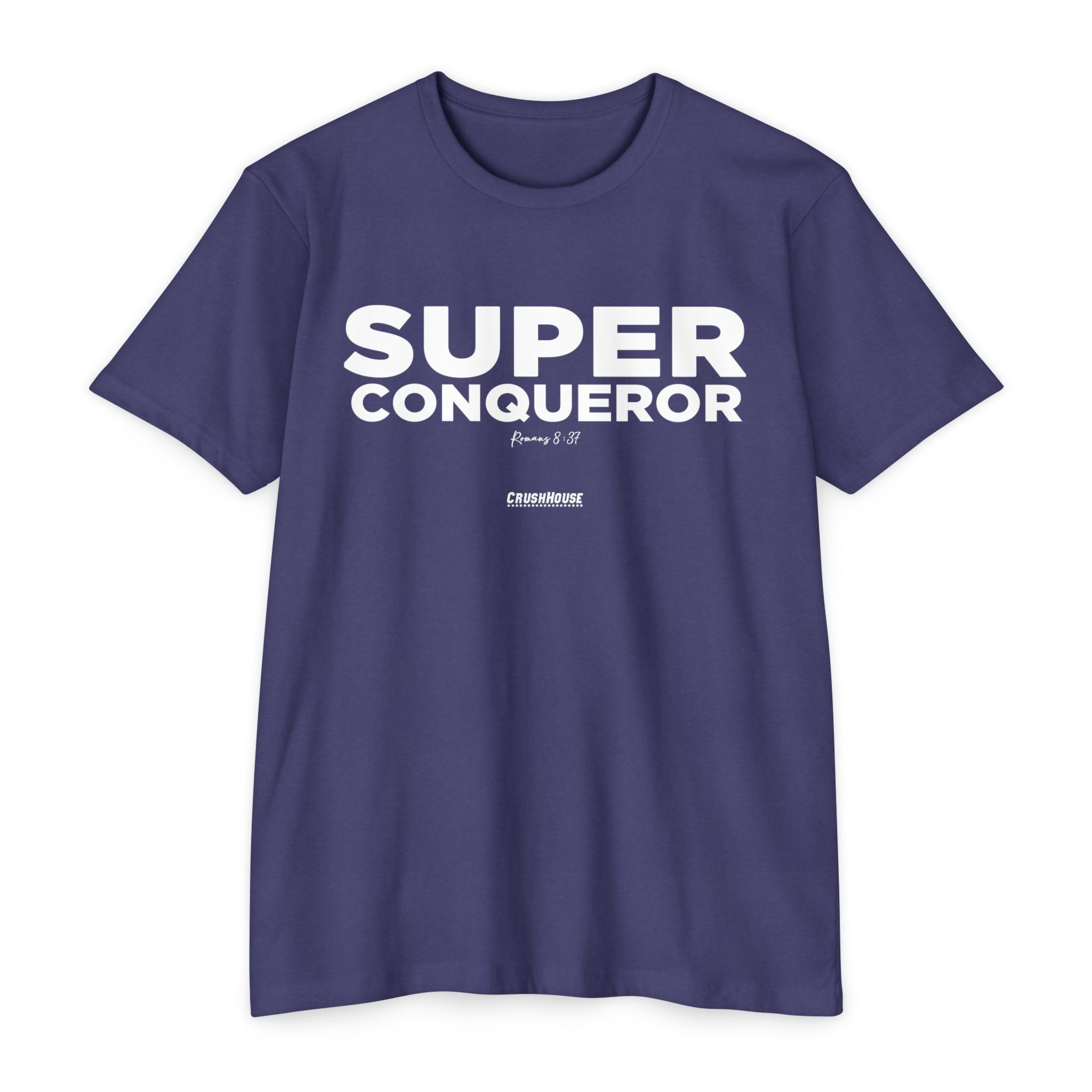 Super Conqueror (Rom. 8:37)- Premium Unisex T-shirt
