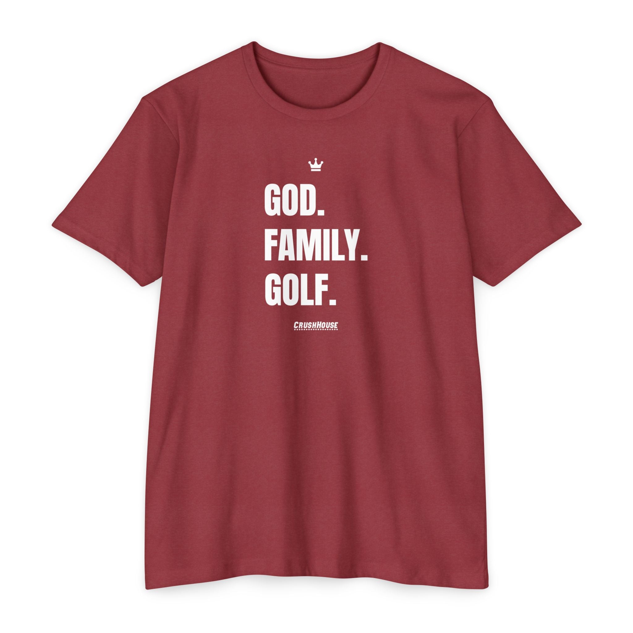 God. Family. Golf. - Premium Unisex T-shirt