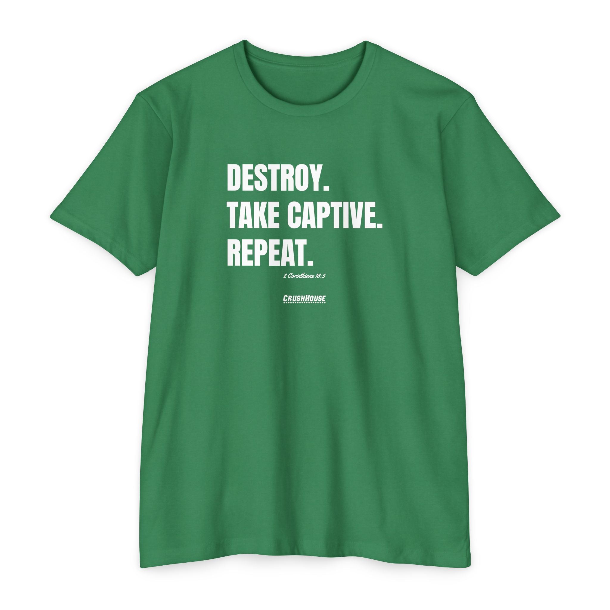 DESTROY (2 Cor. 10:5)- Premium Unisex T-shirt