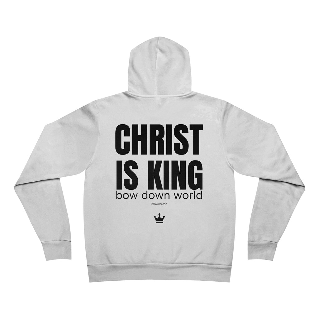 Christ Is King (Philippians 2:10-11)- Super Soft Premium Unisex Fleece Hoodie