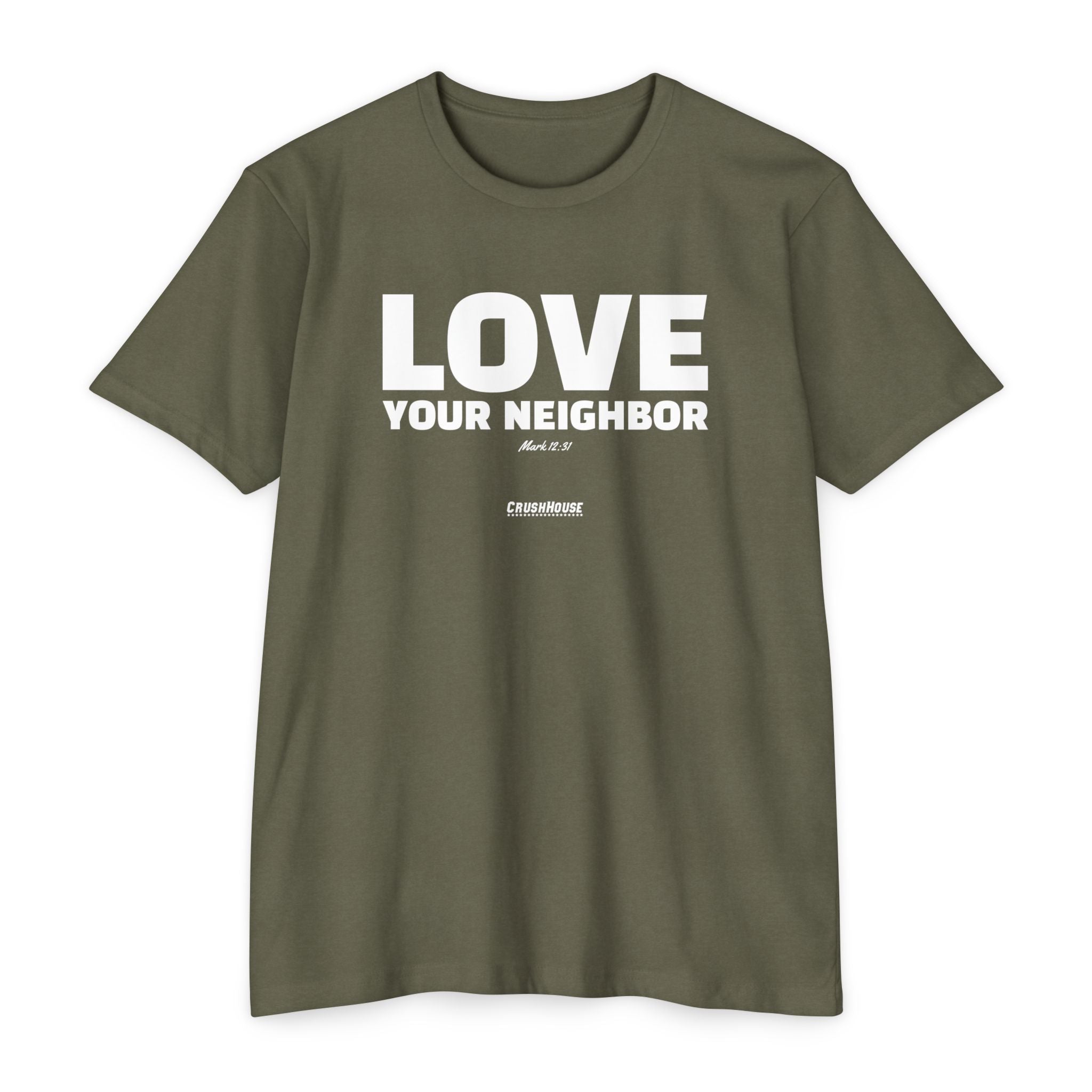 Love Your Neighbor (Mark 12:31)- Premium Unisex T-shirt
