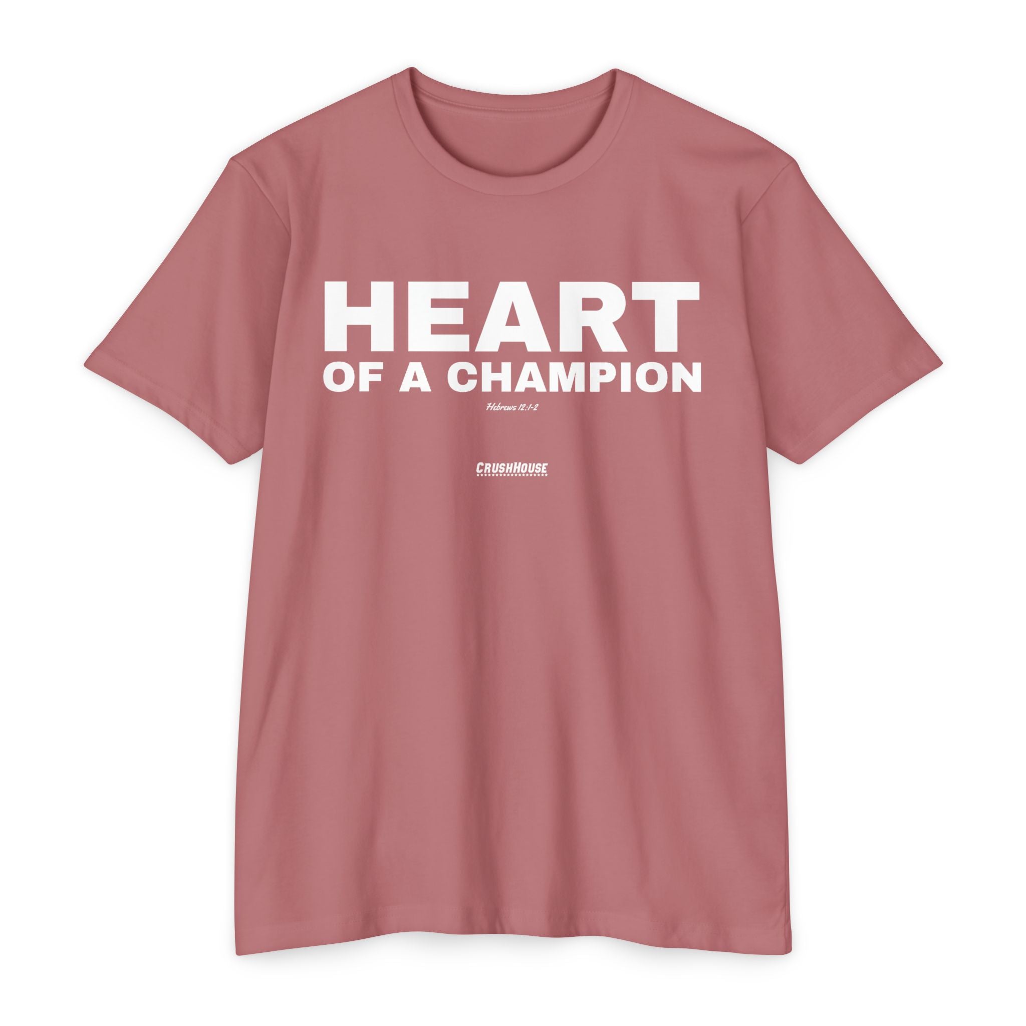 Heart of a Champion (Hebrews 12:1-2)- Premium Unisex T-shirt