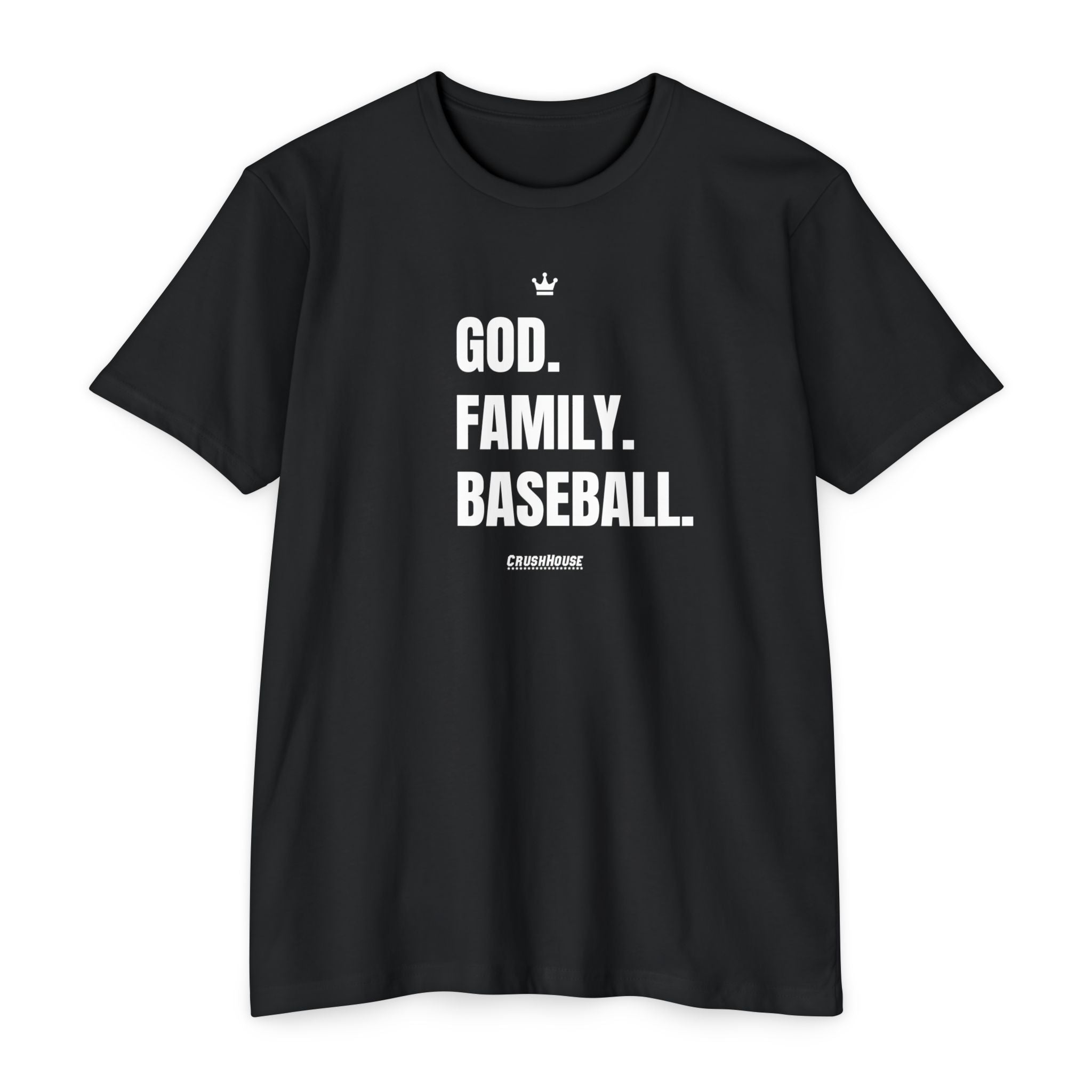 God. Family. Baseball. - Premium Unisex T-shirt