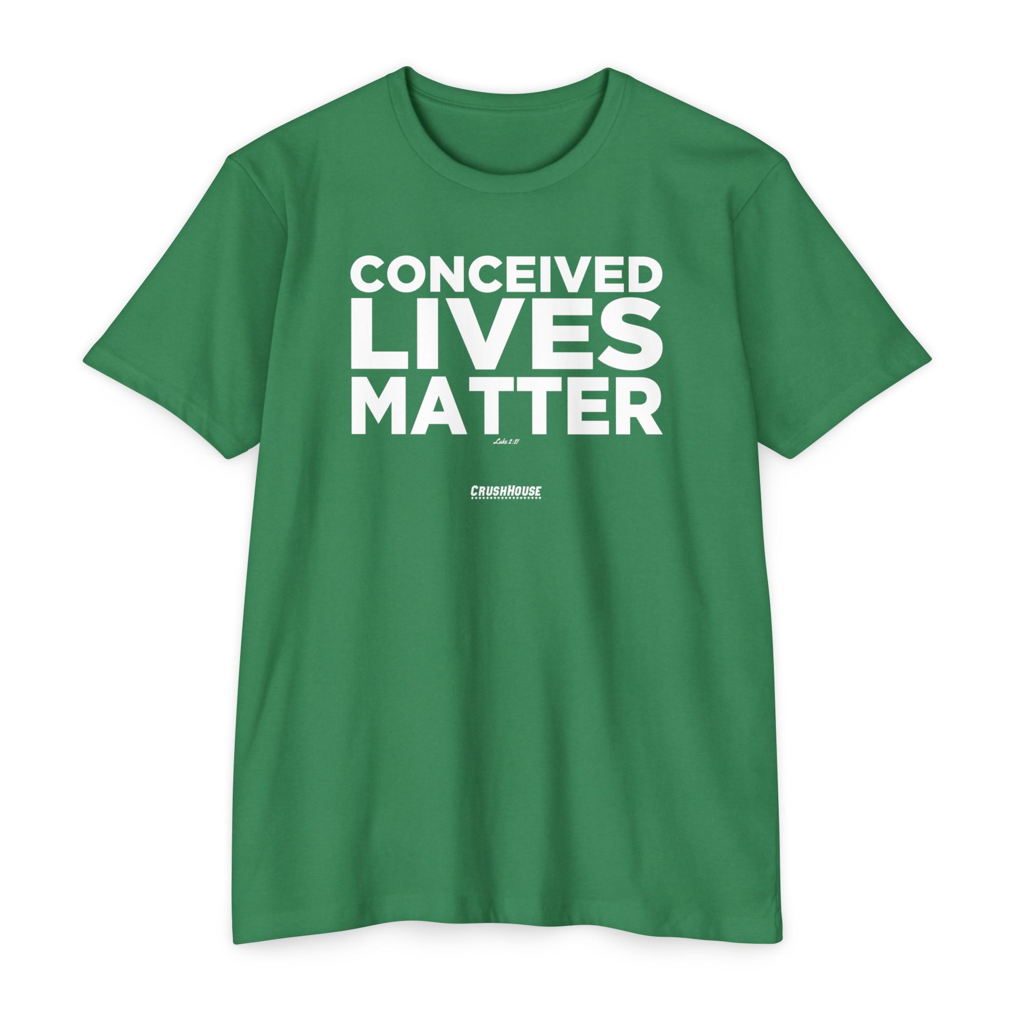 Conceived Lives Matter (Luke 2:21)- Premium Unisex T-shirt