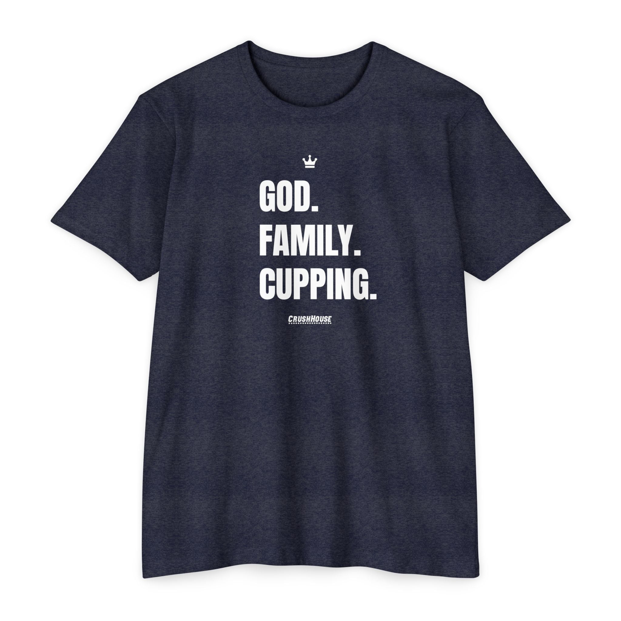 God. Family. Cupping. - Premium Unisex T-shirt