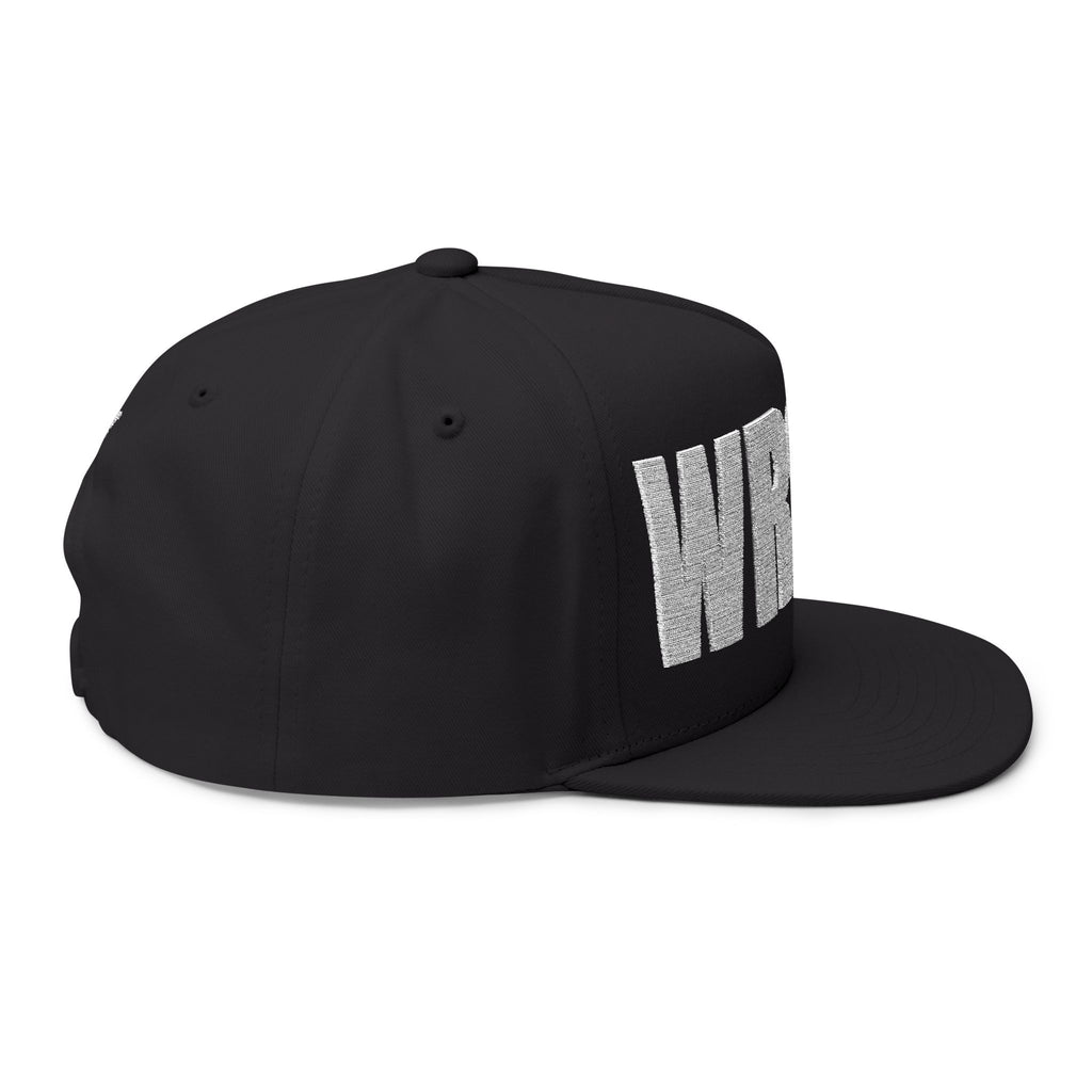 WRSHP- Embroidered Flat Bill Snapback