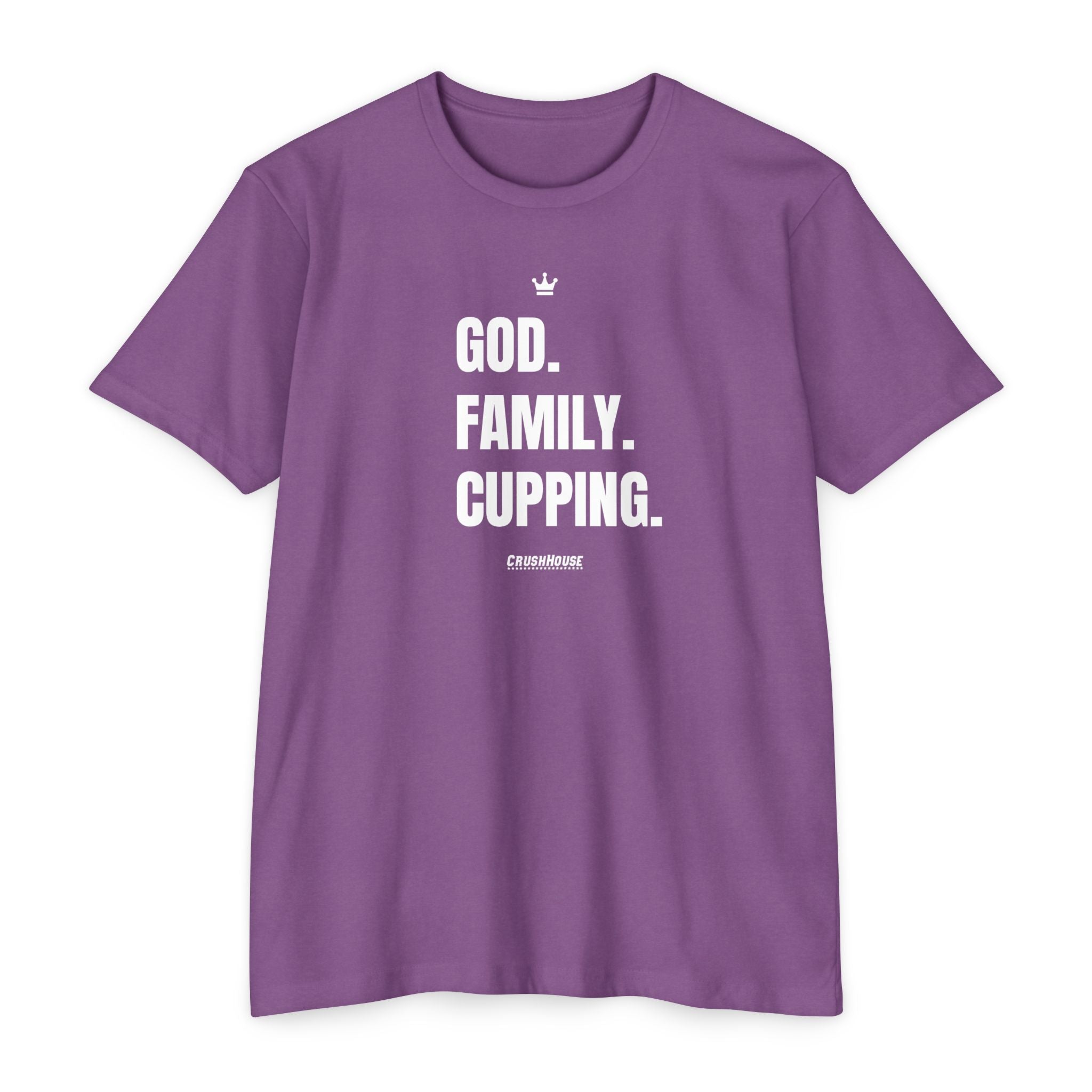 God. Family. Cupping. - Premium Unisex T-shirt