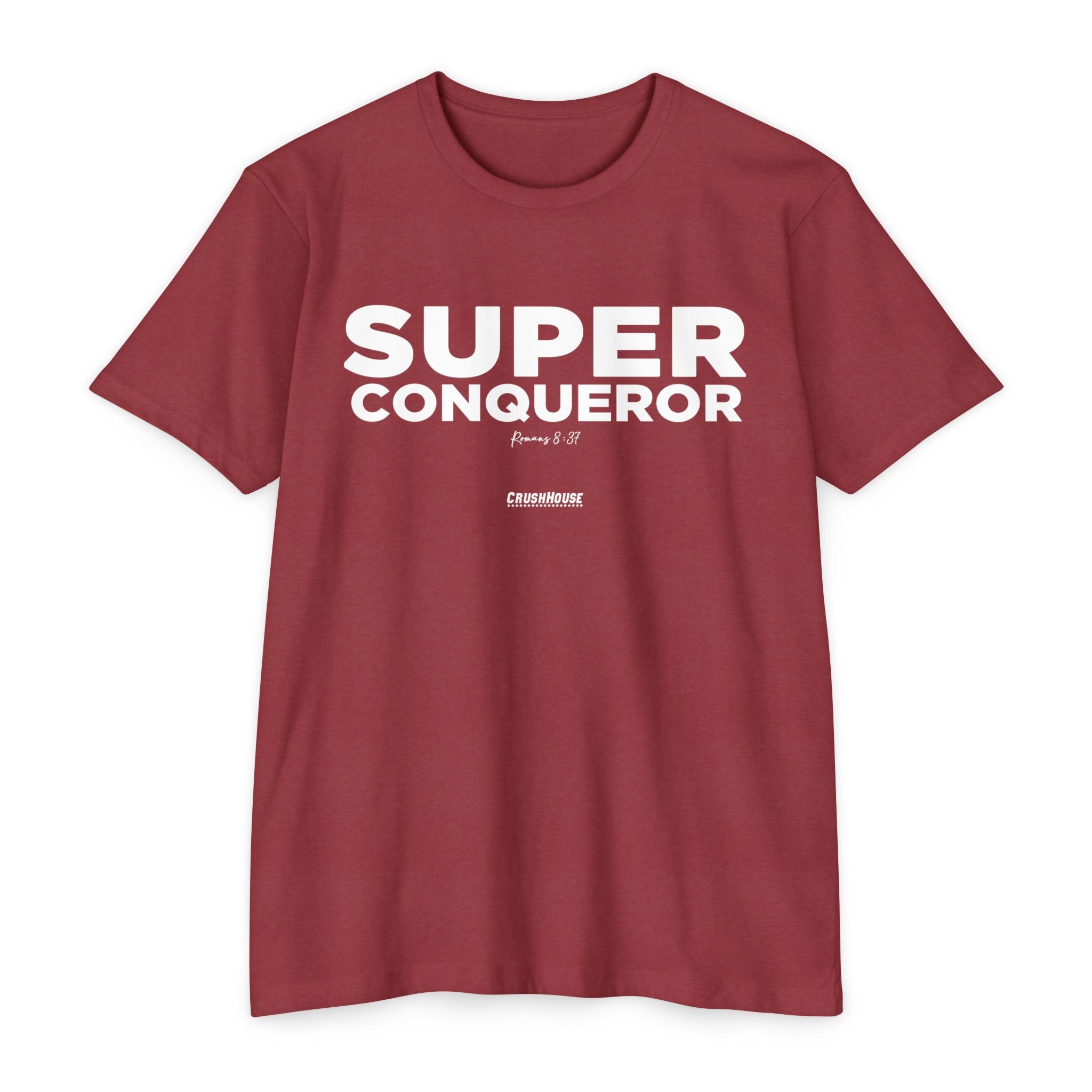 Super Conqueror (Rom. 8:37)- Premium Unisex T-shirt