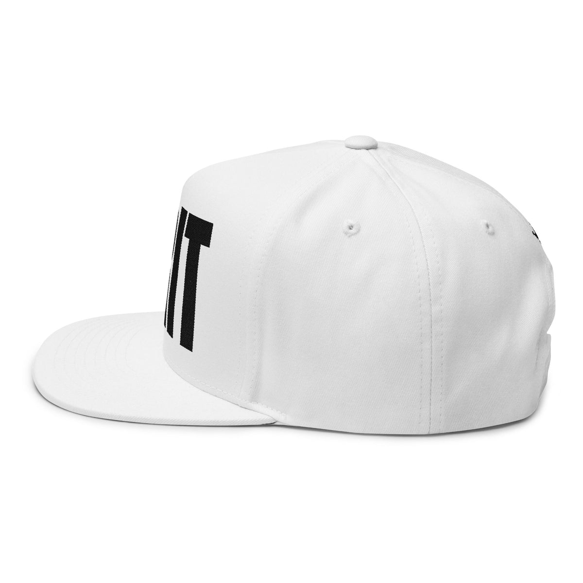GRIT- Embroidered Flat Bill Snapback