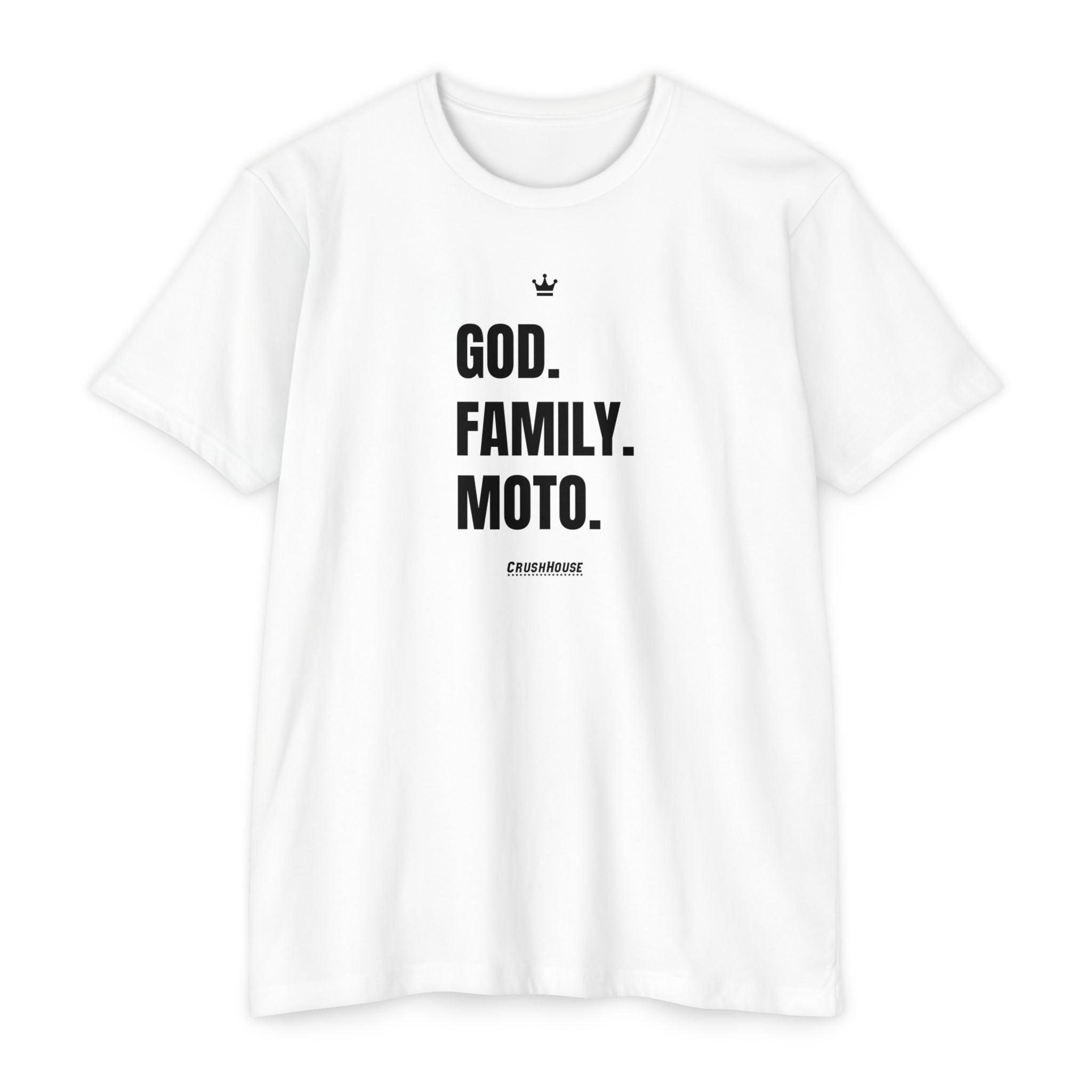 God. Family. Moto. - Premium Unisex T-shirt