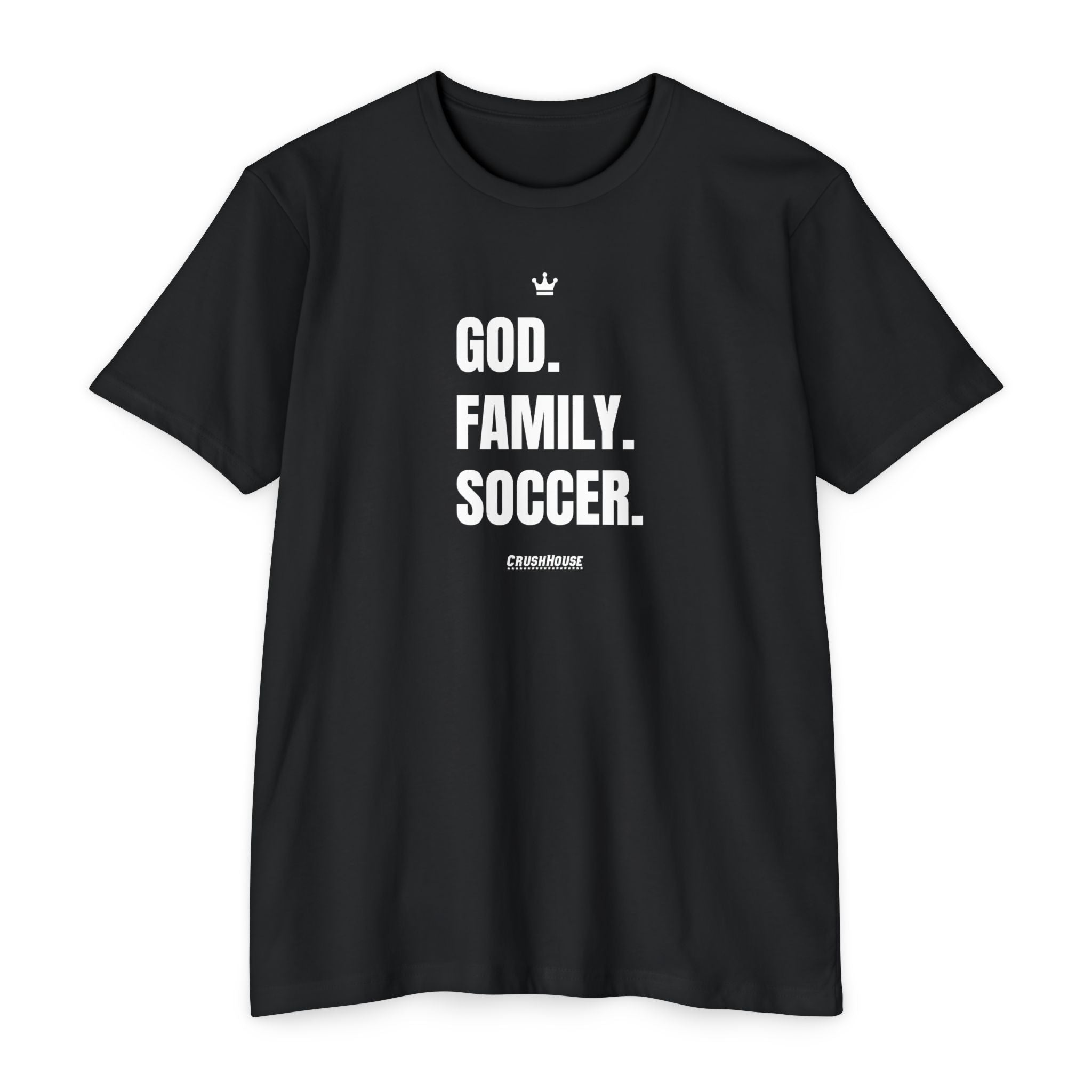 God. Family. Soccer. - Premium Unisex T-shirt