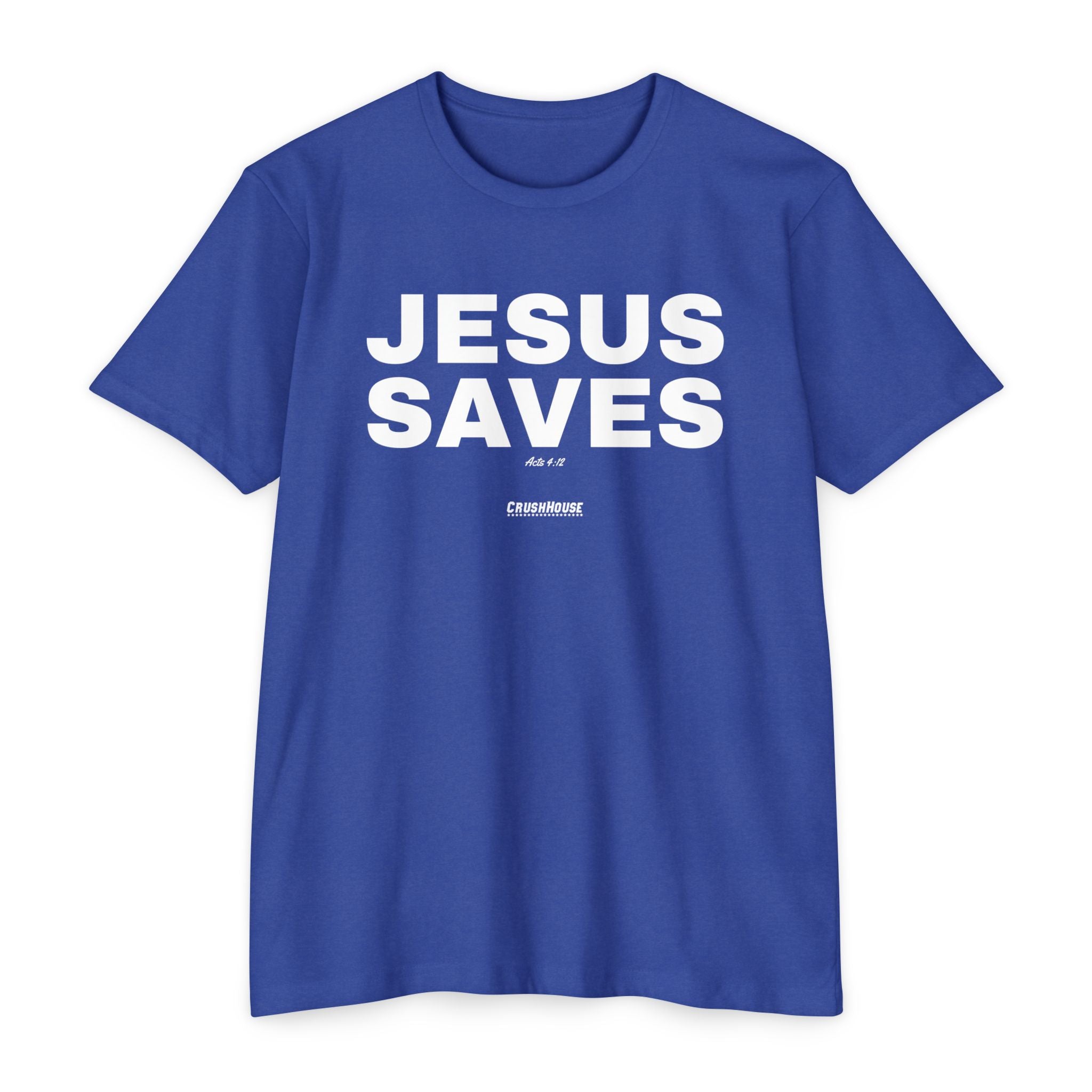 Jesus Saves (Acts 4:12)- Premium Unisex T-shirt