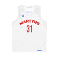 Team Martyrs (Charlie Kirk age 31)- Basketball Jersey