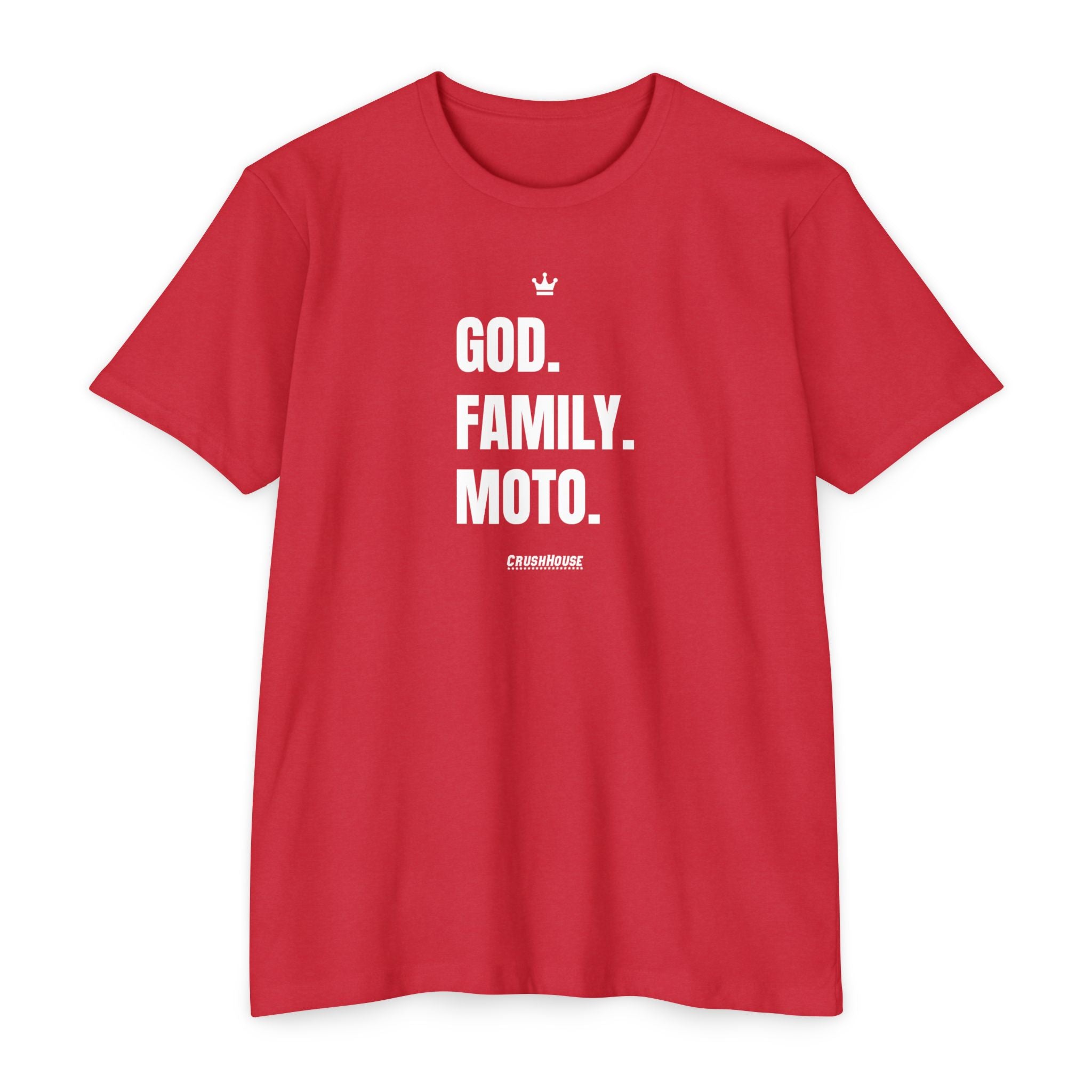 God. Family. Moto. - Premium Unisex T-shirt