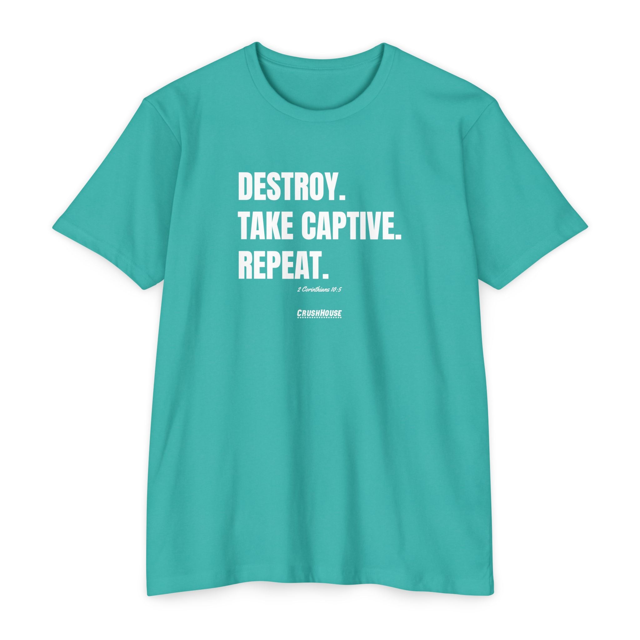 DESTROY (2 Cor. 10:5)- Premium Unisex T-shirt