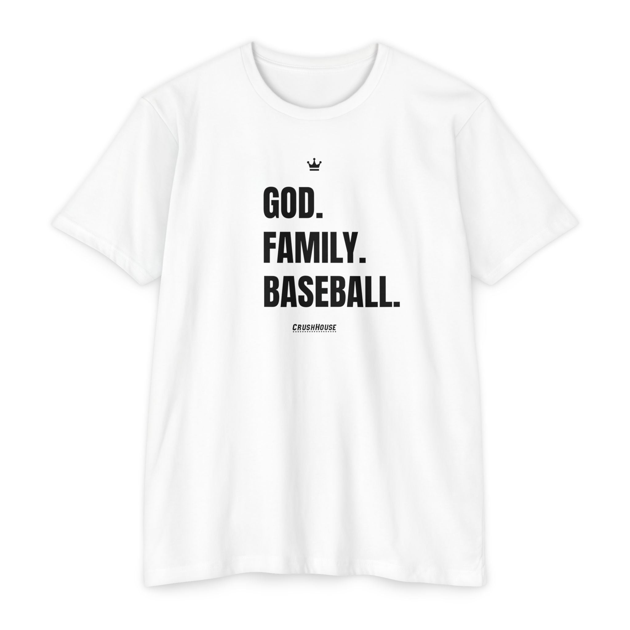 God. Family. Baseball. - Premium Unisex T-shirt