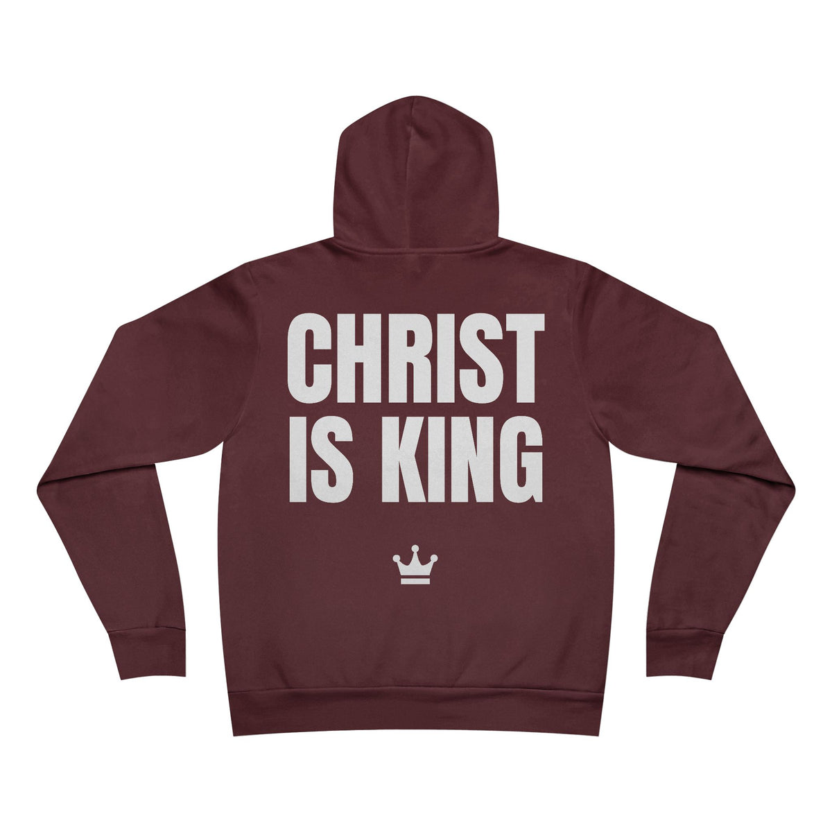 Christ Is King (Philippians 2:10-11)- Super Soft Premium Unisex Fleece Hoodie