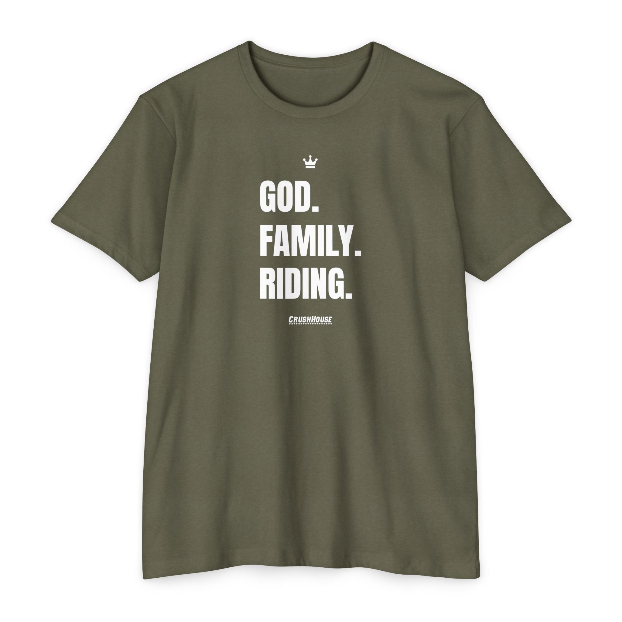 God. Family. Riding. - Premium Unisex T-shirt