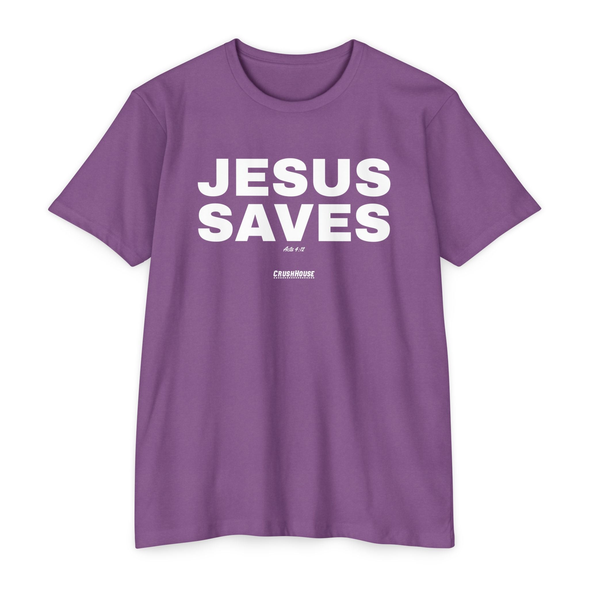 Jesus Saves (Acts 4:12)- Premium Unisex T-shirt