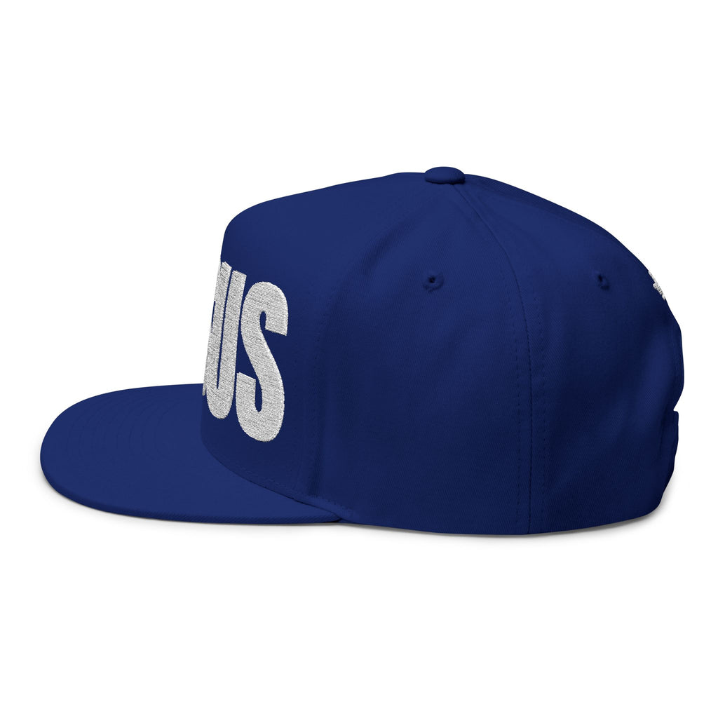 JESUS- Embroidered Flat Bill Snapback