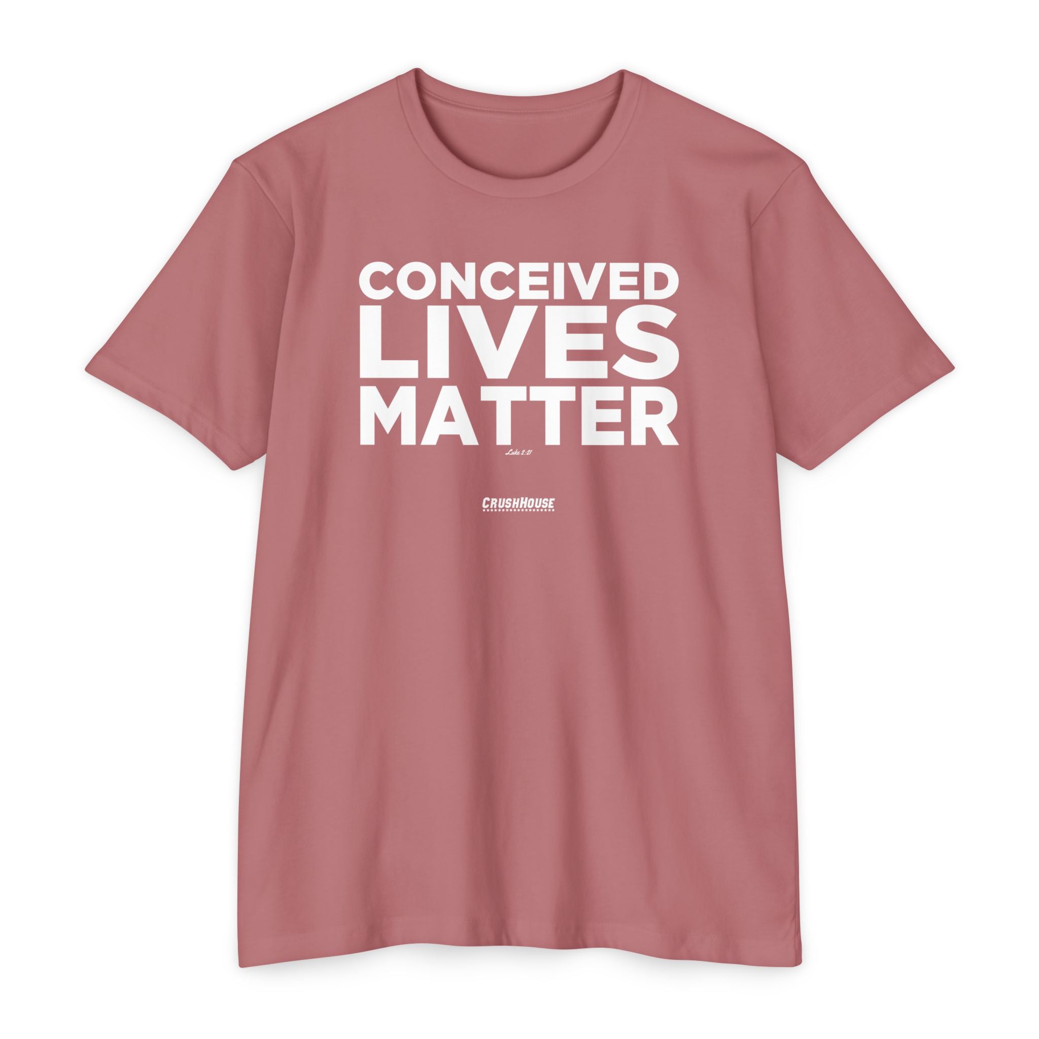 Conceived Lives Matter (Luke 2:21)- Premium Unisex T-shirt