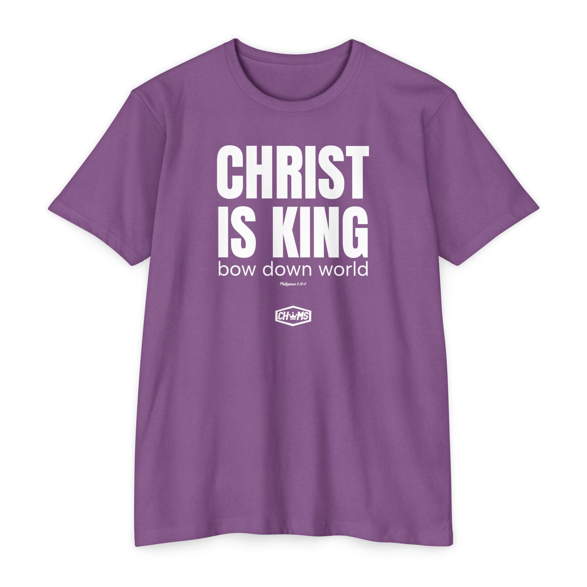 Christ Is King (Philippians 2:10-11)- Premium Unisex T-shirt