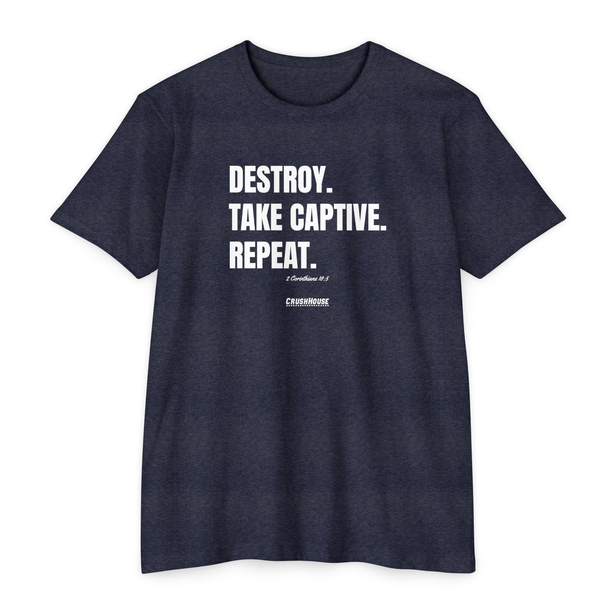 DESTROY (2 Cor. 10:5)- Premium Unisex T-shirt