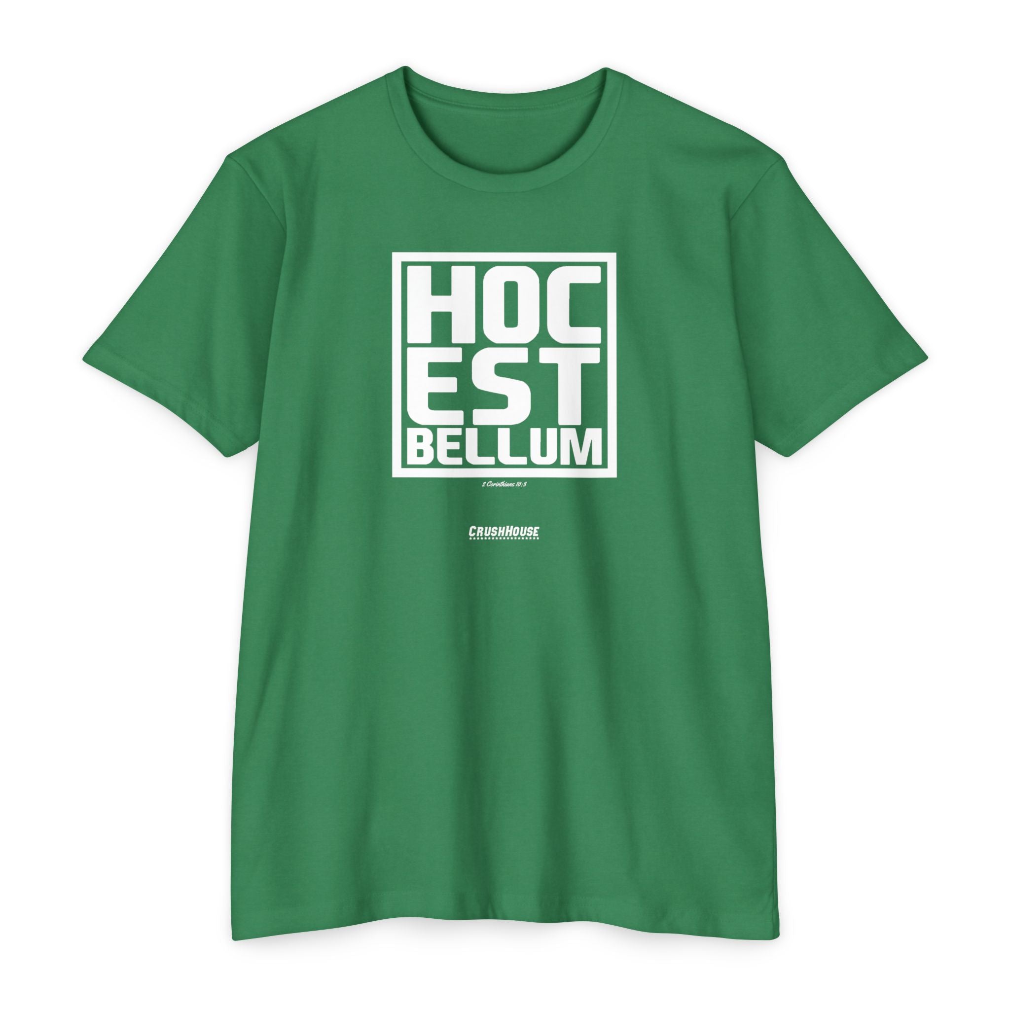 Hoc Est Bellum (2 Cor. 10:3)- Premium Unisex T-shirt