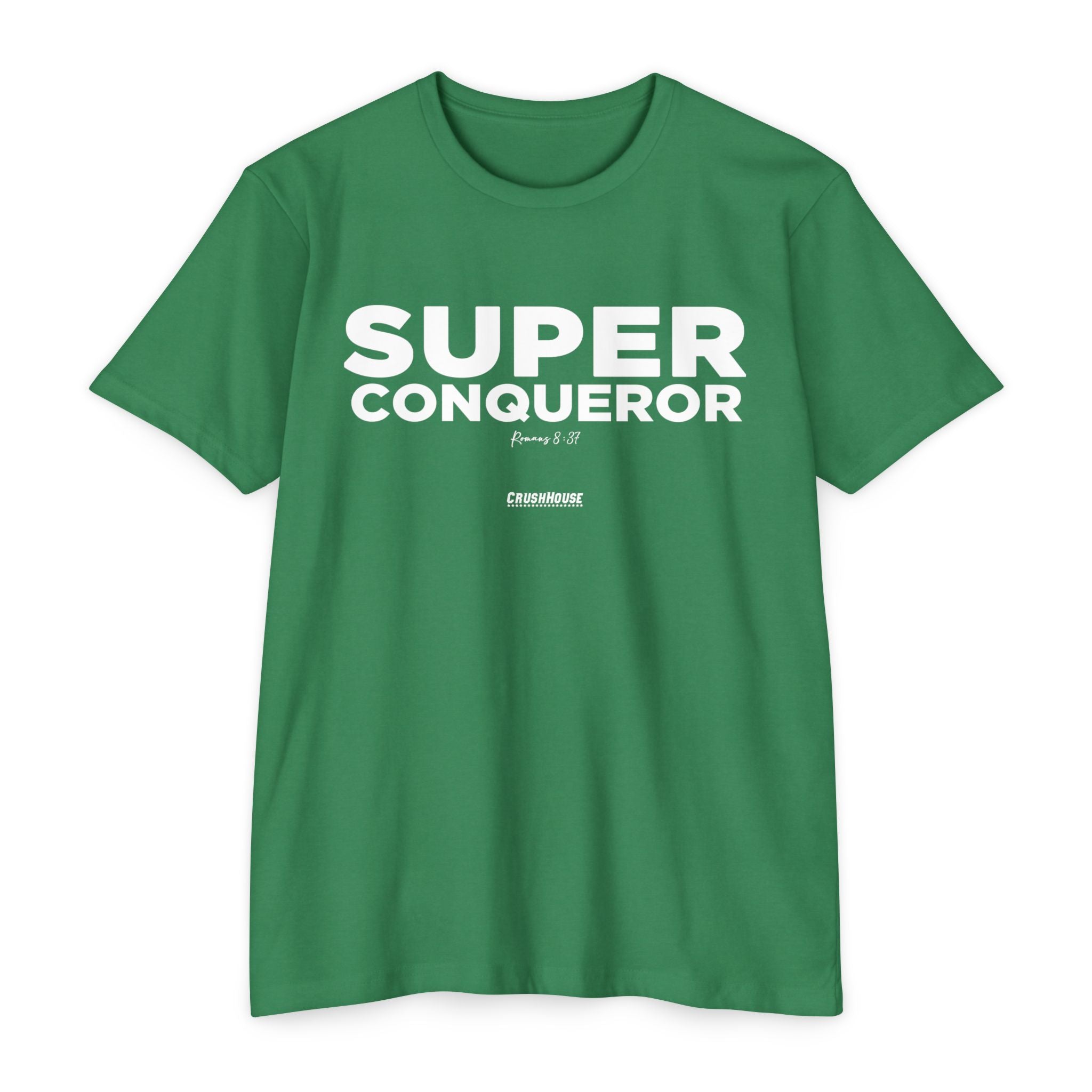 Super Conqueror (Rom. 8:37)- Premium Unisex T-shirt