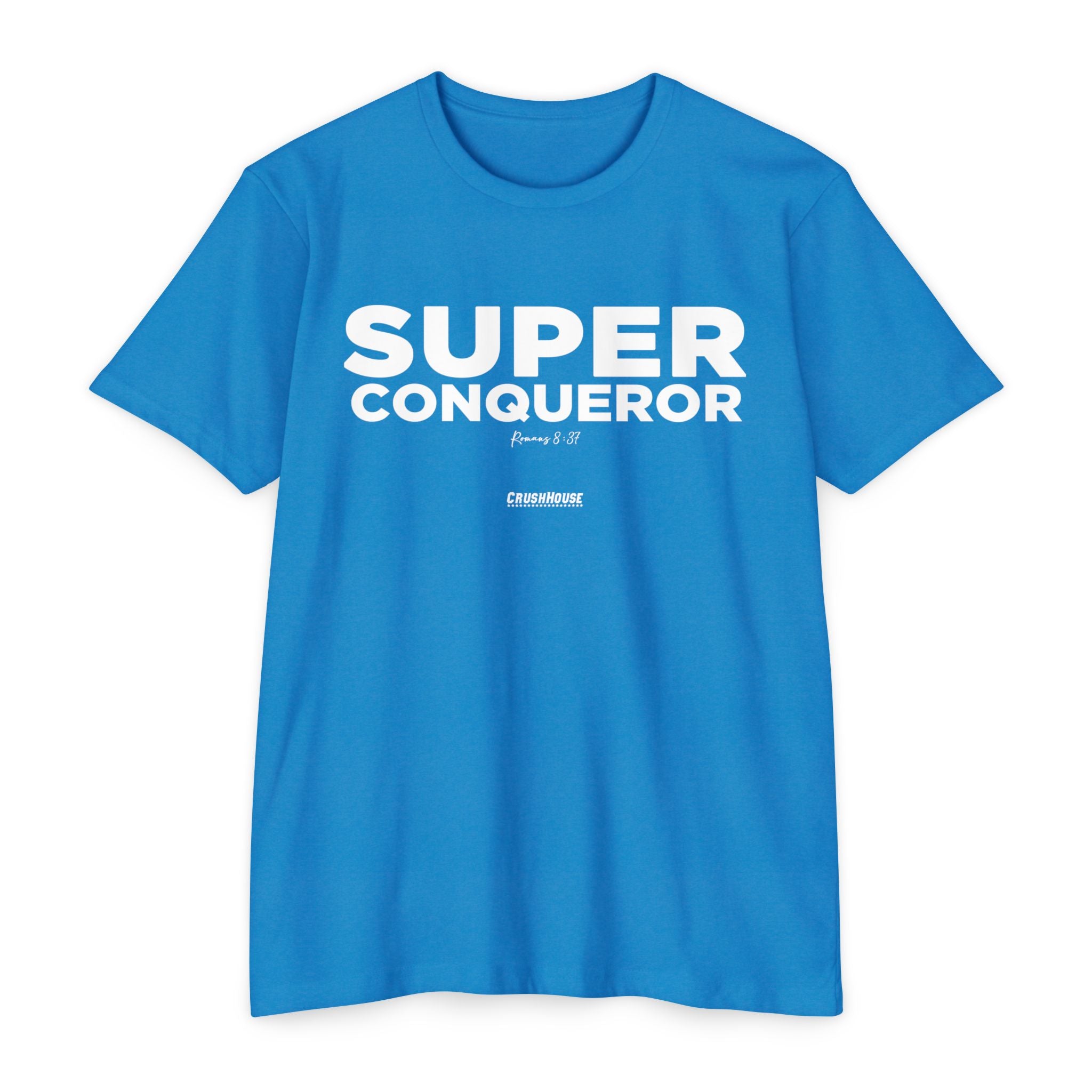 Super Conqueror (Rom. 8:37)- Premium Unisex T-shirt