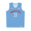Team Martyrs (Charlie Kirk age 31)- Basketball Jersey