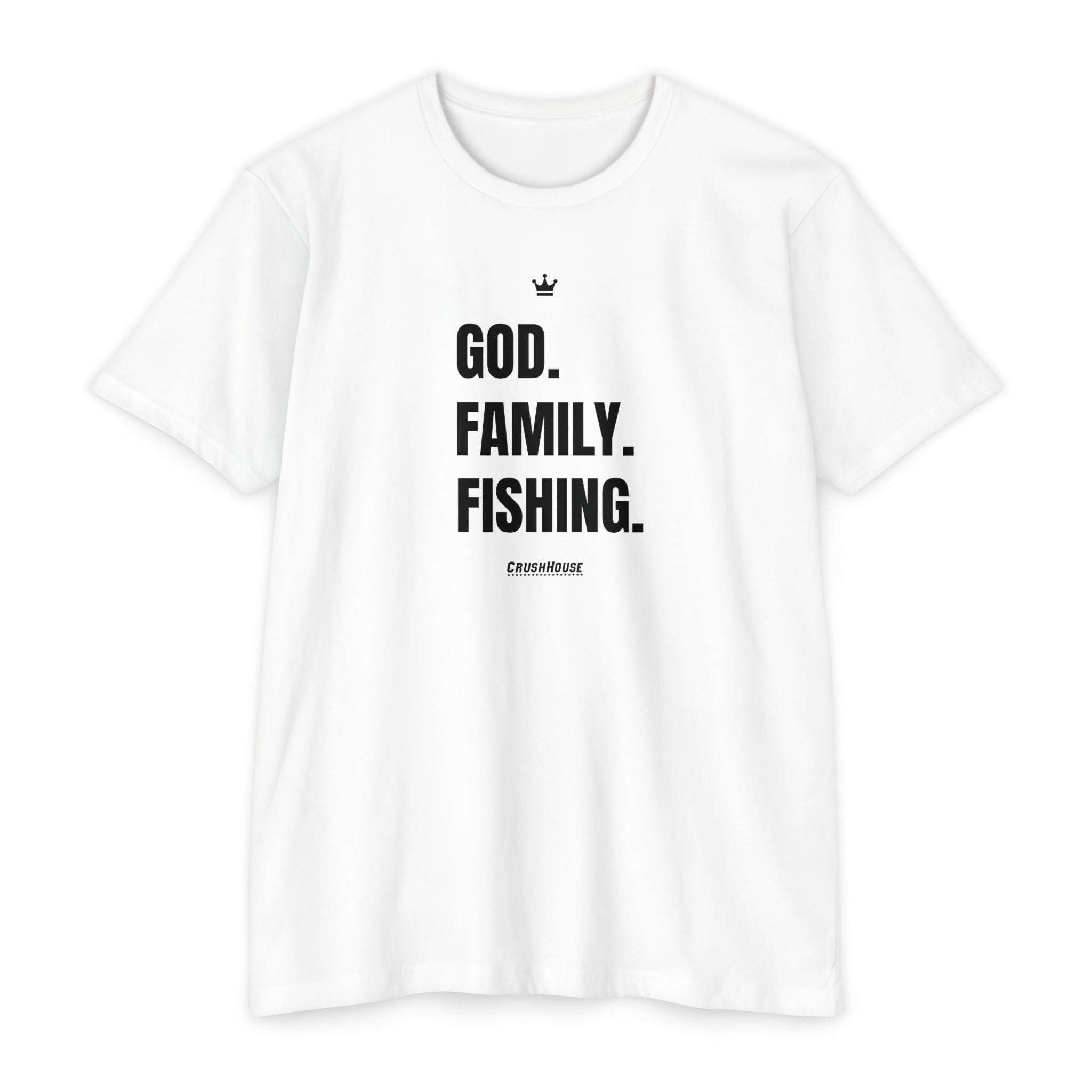 God. Family. Fishing. - Premium Unisex T-shirt
