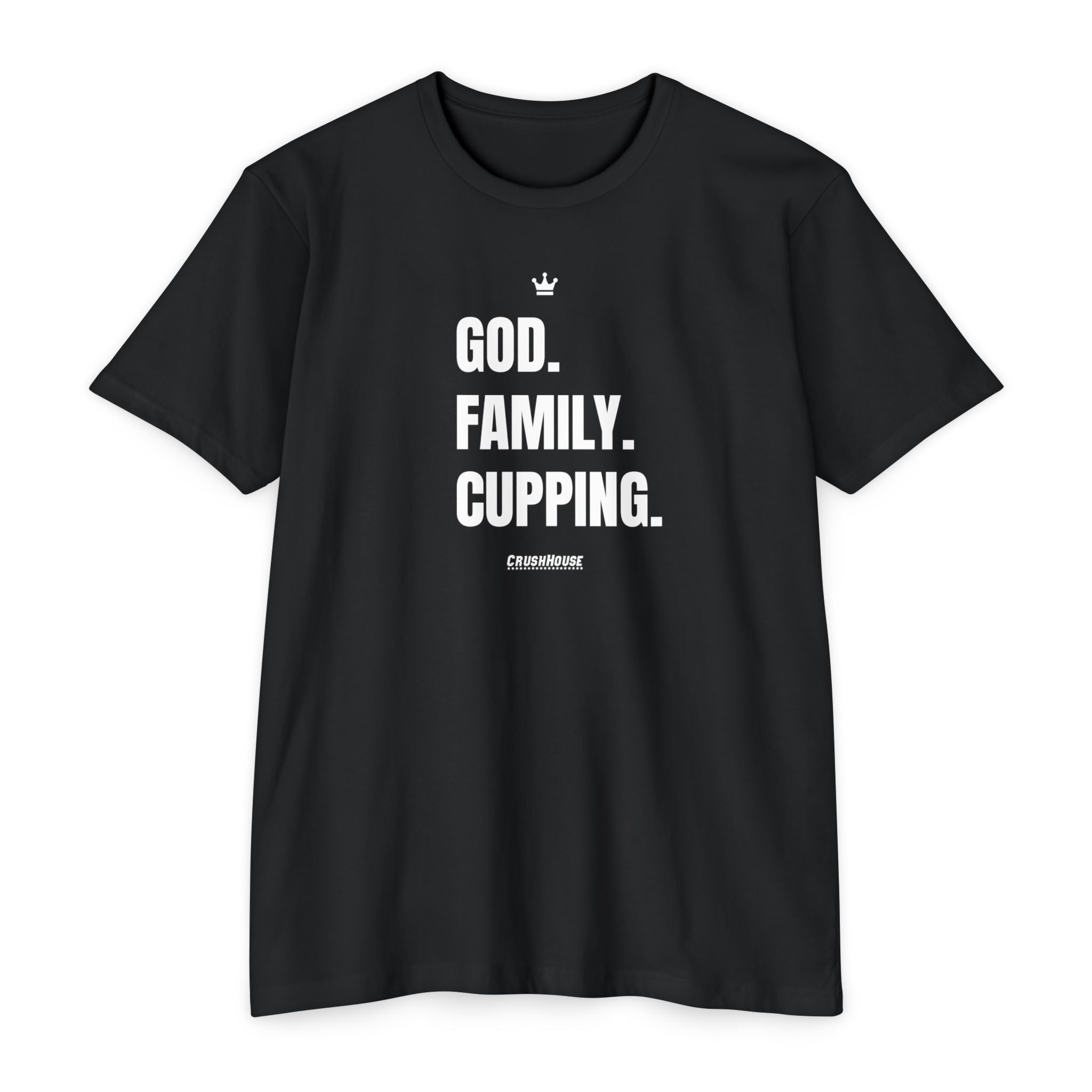 God. Family. Cupping. - Premium Unisex T-shirt