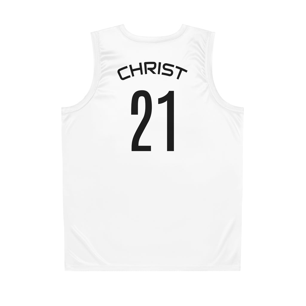 Team Trinity- Basketball Jersey (Christ is 2 Natures in 1 Person)