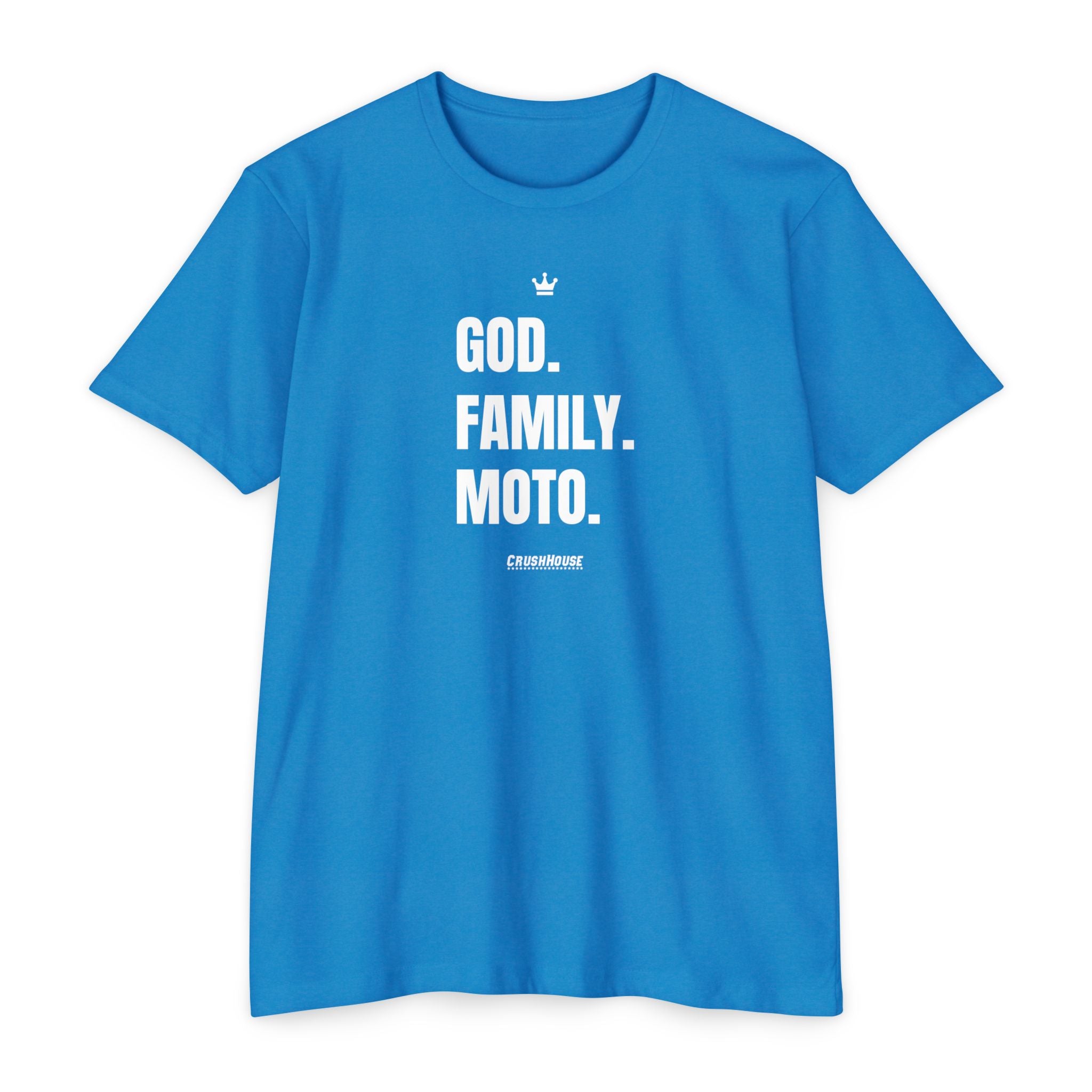 God. Family. Moto. - Premium Unisex T-shirt