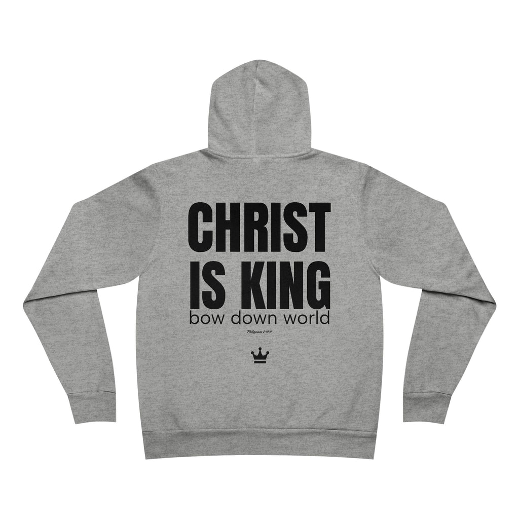 Christ Is King (Philippians 2:10-11)- Super Soft Premium Unisex Fleece Hoodie