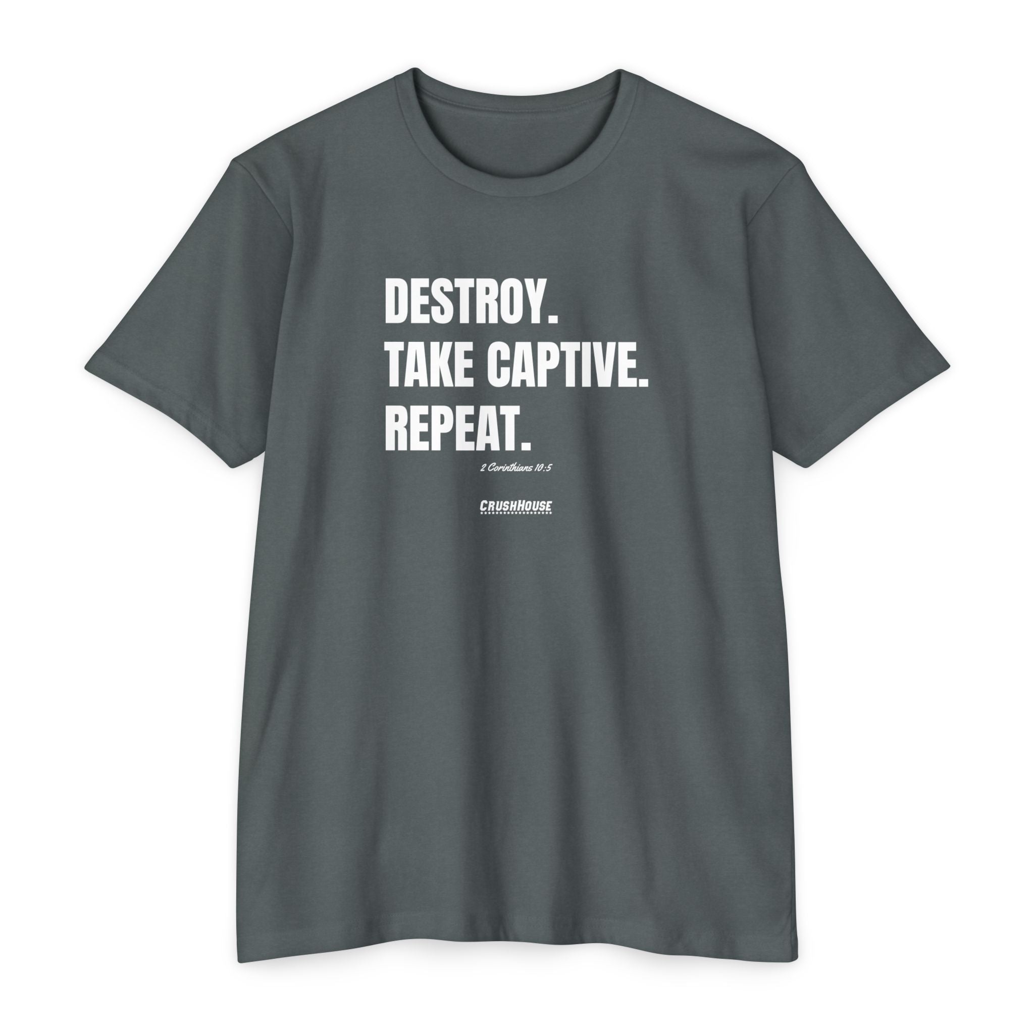 DESTROY (2 Cor. 10:5)- Premium Unisex T-shirt
