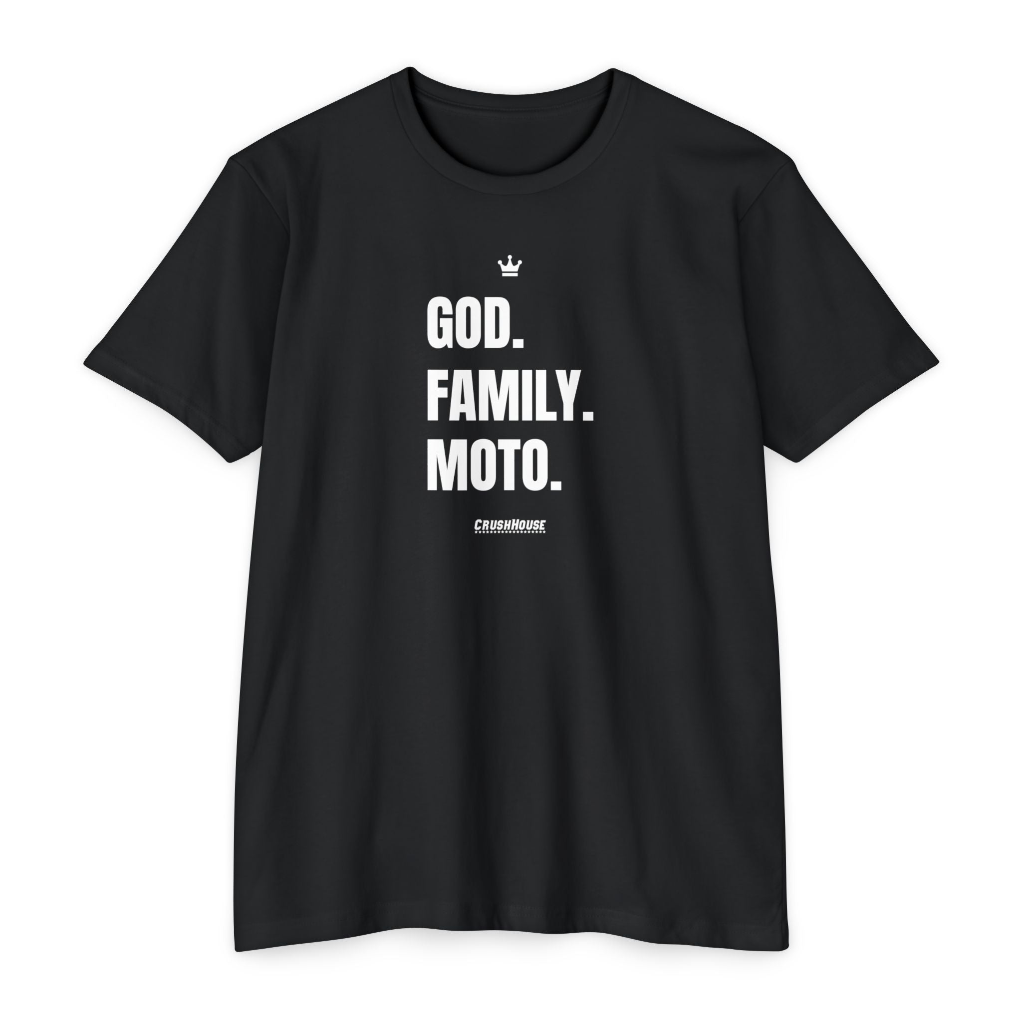 God. Family. Moto. - Premium Unisex T-shirt