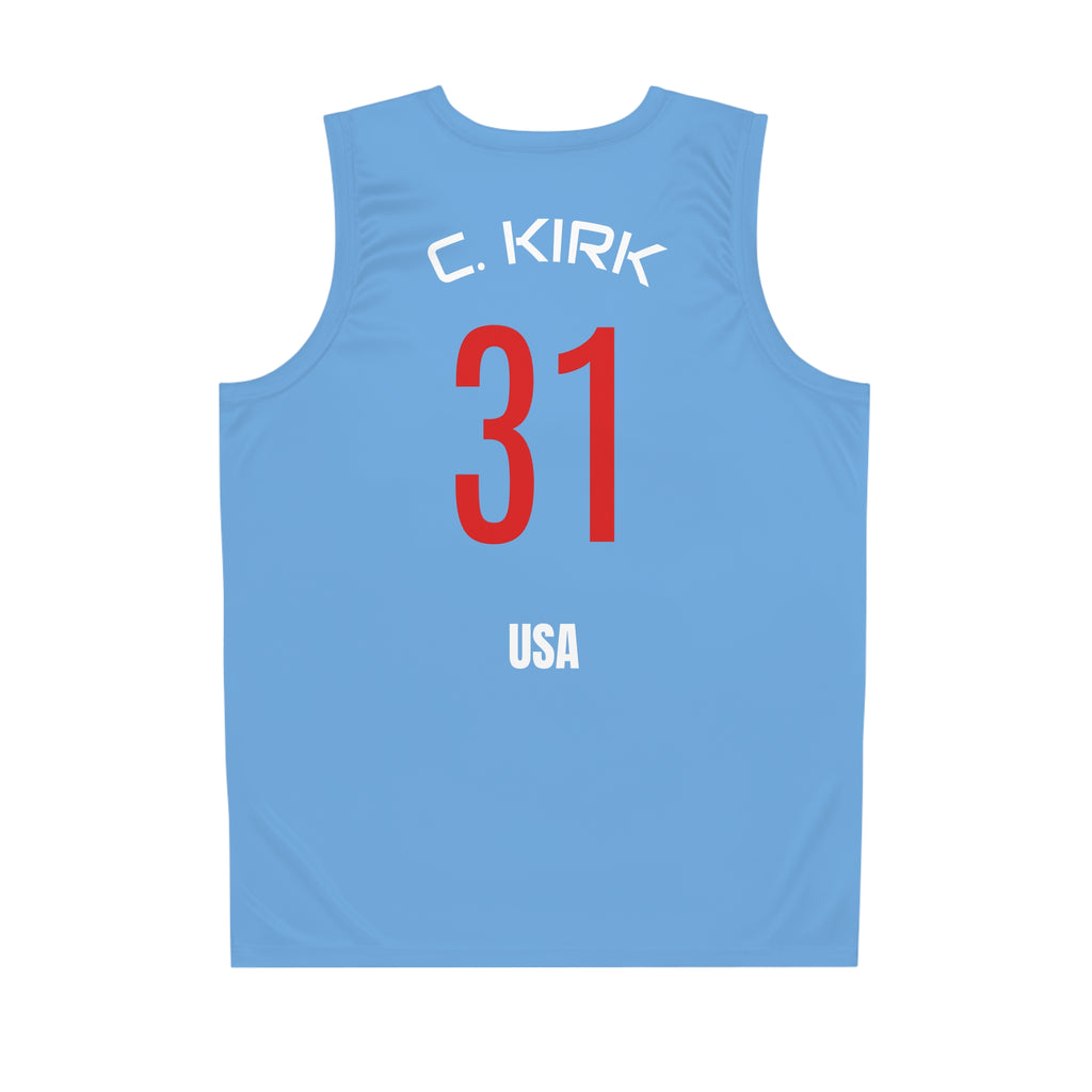 Team Martyrs (Charlie Kirk age 31)- Basketball Jersey