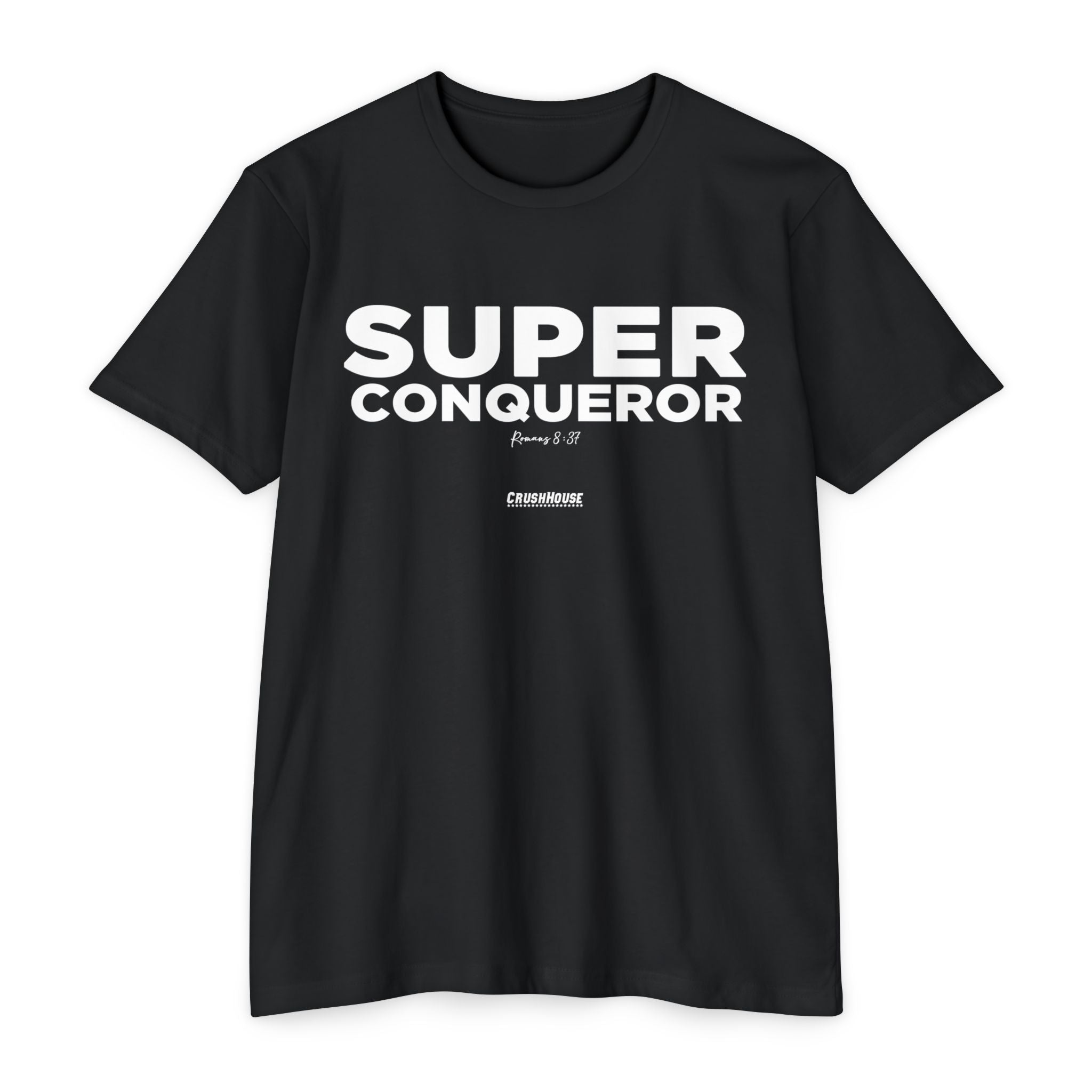 Super Conqueror (Rom. 8:37)- Premium Unisex T-shirt
